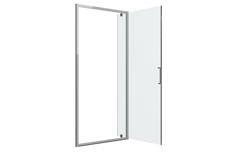 Душевая дверь в нишу, одна распашная дверь DROP BD090.4110A bravat - Вид №2