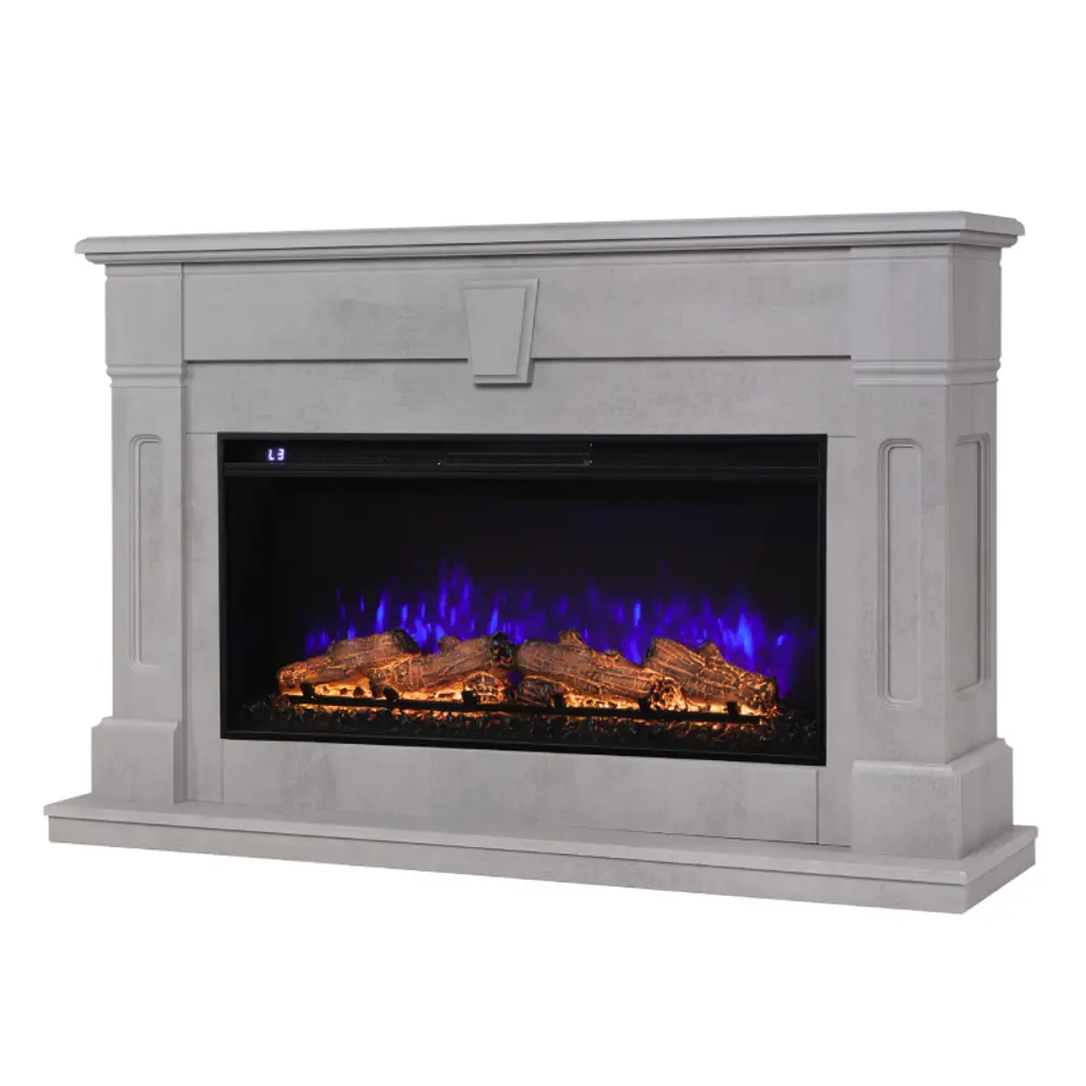 REALFLAME Kellie 36 - обрамление для электрокамина в стиле белого камня 89231561 STLM-1446012 - Вид №3