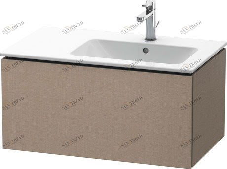 LC614107575 L-Cube Тумбочка подвесная Лен, декор Duravit