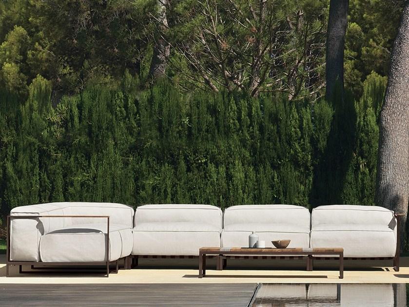 Talenti Модульный угловой садовый диван из ткани Casilda sun-id-1468869 - Вид №2