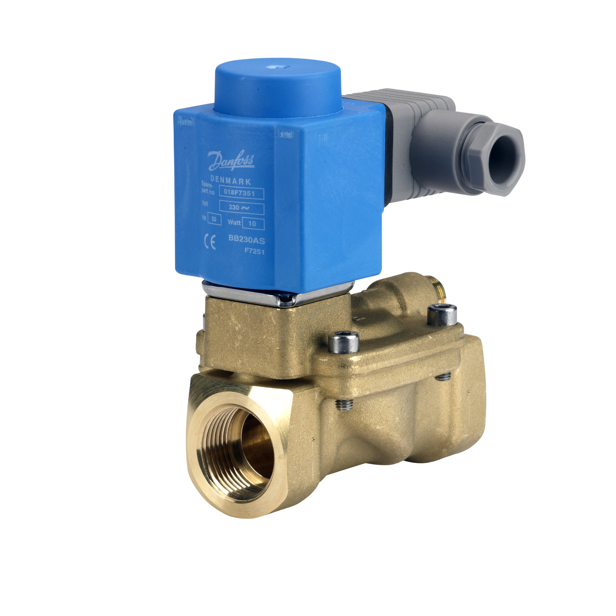 Danfoss EV220B — двухходовые электромагнитные клапаны для общей промышленности Клапан электромагнитный EV220B с кат. 032U460416  - Вид №31