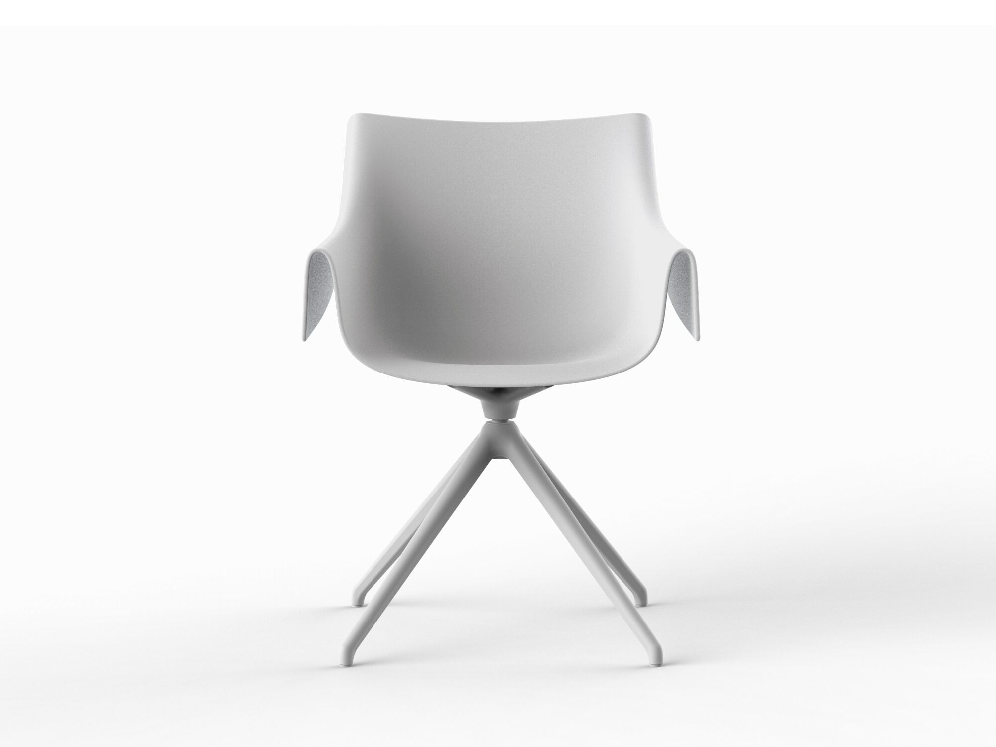 Поворотный стул с подлокотниками Vondom Manta ARCH-00018947 - Вид №3