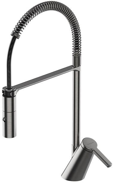 GUGLIELMI Кухонный смеситель, однорычажный, с вытяжным душем Qr semi-pro Fgqr79993 - Вид №1