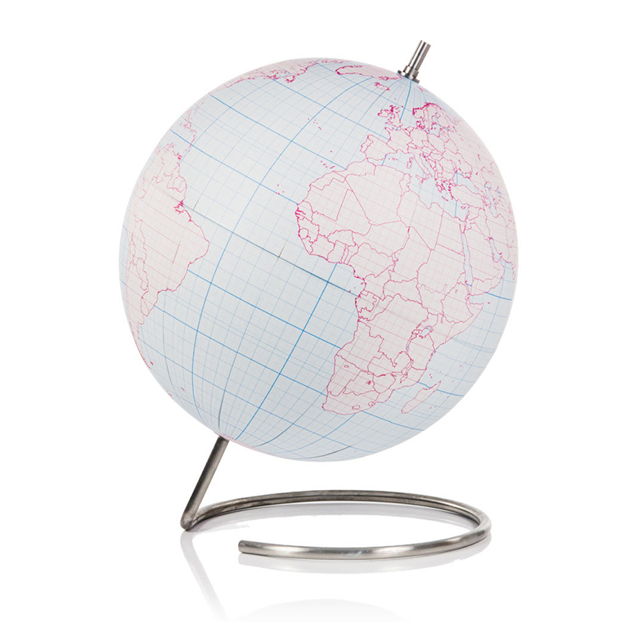 SK GLOBEGRID1 Глобус для разукрашивания journal большой Suck UK 