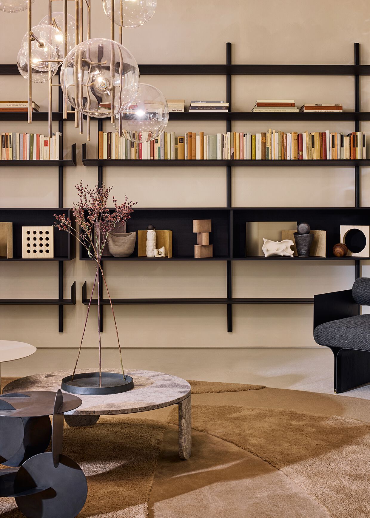 Деревянный секционный книжный шкаф Gallotti&Radice ARCH-00103386 - Вид №2