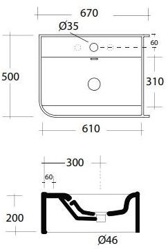 Olympia Ceramica Зеркало со встроенной раковиной Beauty sun-id-1456699 - Вид №6