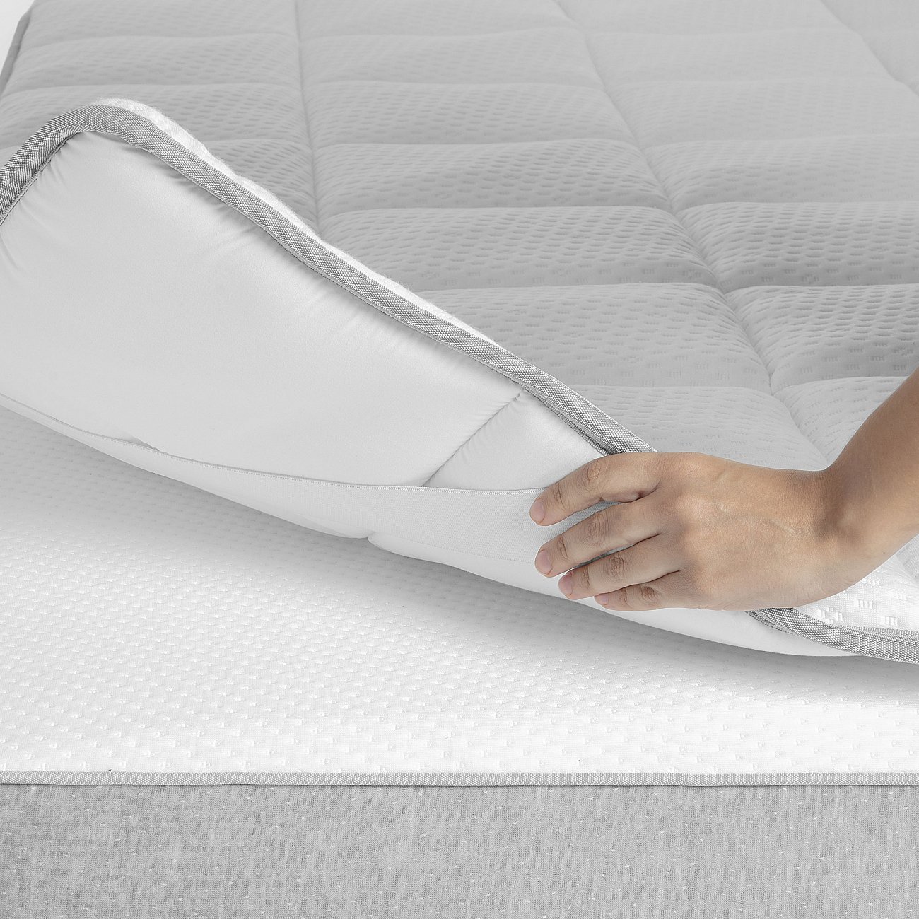 Наматрасник 190х150 белый Freya от La Forma LA FORMA FREYA 00-3865251 Белый  - Вид №3