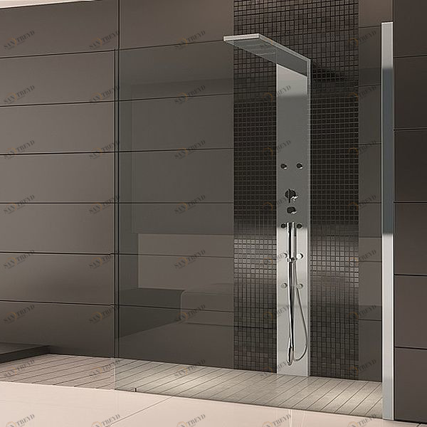 Душевая кабина угловая THASOS 160x75 см HOESCH 9428410101401