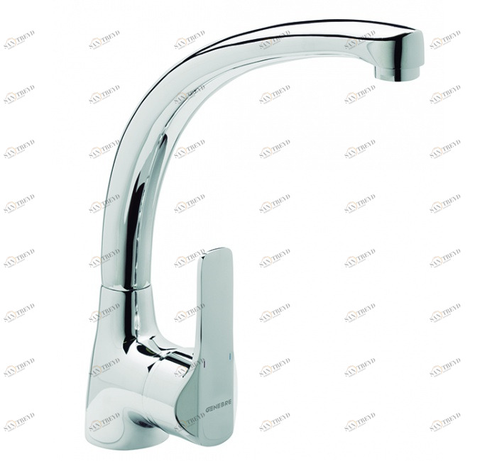 GENEBRE 61201 28 45 66 Смеситель для мойки, однорычажный, литой излив 