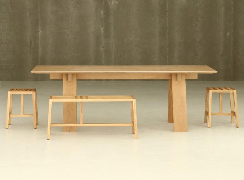 Branca Lisboa Прямоугольный стол из дуба sun-id-1442769 - Вид №1