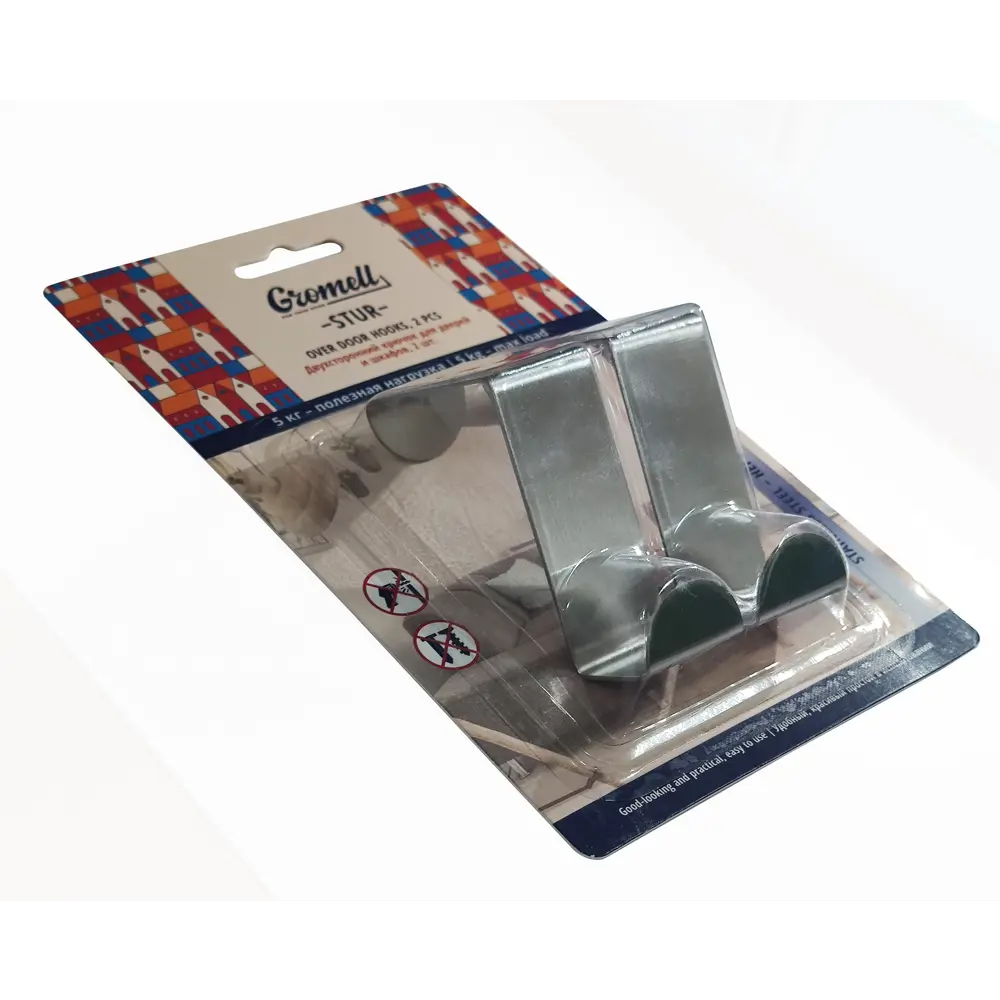 GROMELL Двусторонние крючки для дверей и мебели из нержавеющей стали 82039919 STLM-0018193 - Вид №4