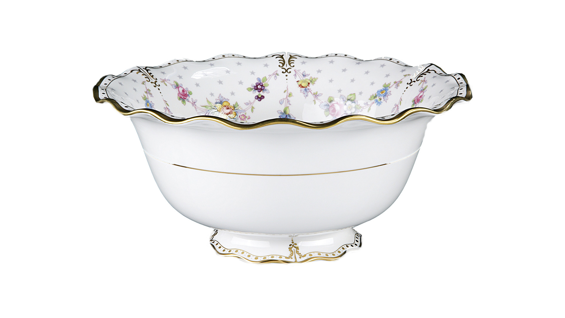 10676169 Royal Crown Derby Сервиз столовый Royal Crown Derby Роял Антуанетта на 6 персон 22 предмета, фарфор Фарфор костяной  - Вид №7