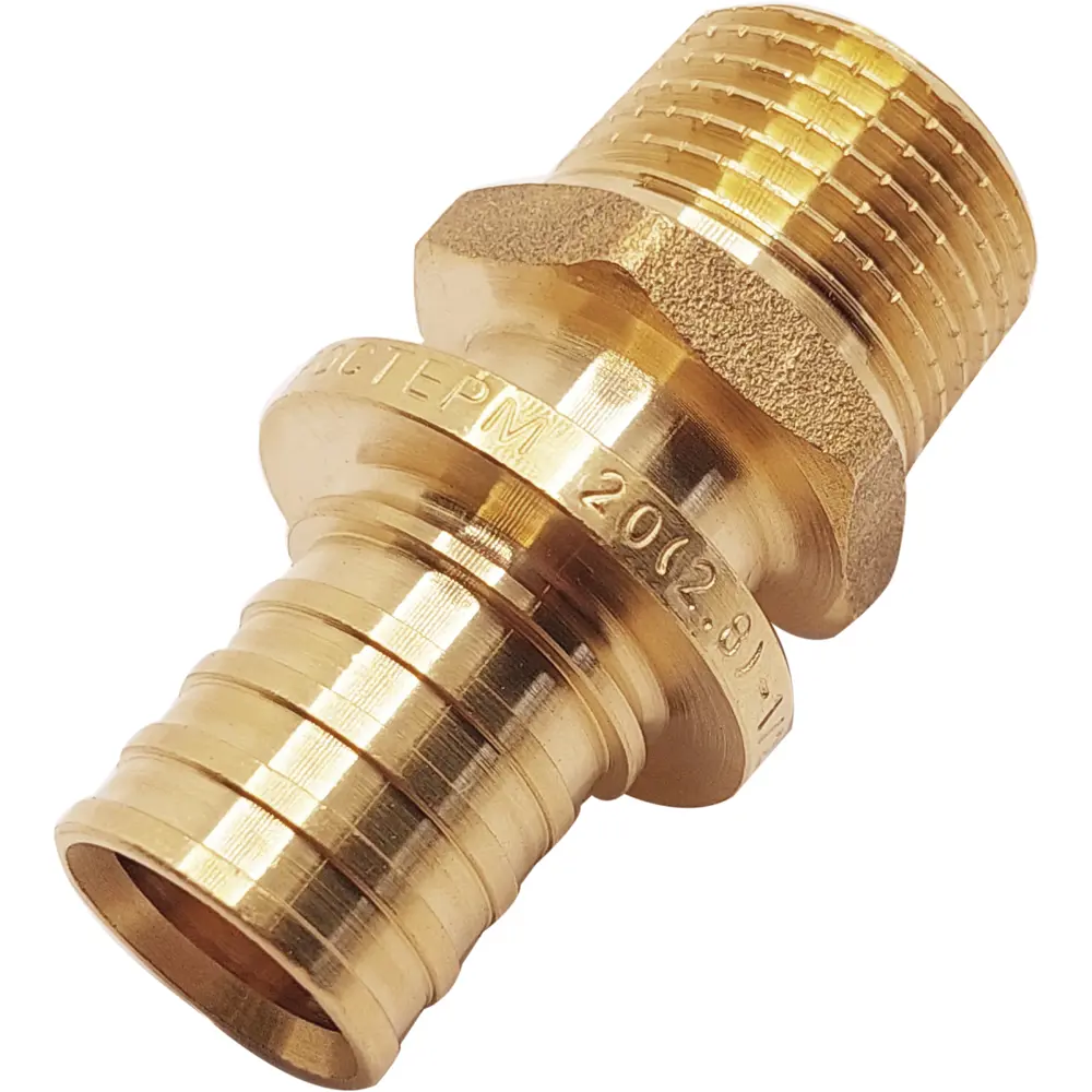 Переходник РОСТерм 1/2"×20 мм для труб PEX-а 82107671 STLM-0019106