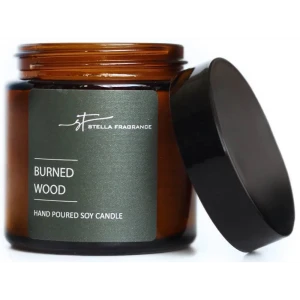 Свеча ароматизированная в стакане Burned Wood 7 см 89012473 STLM-2199449