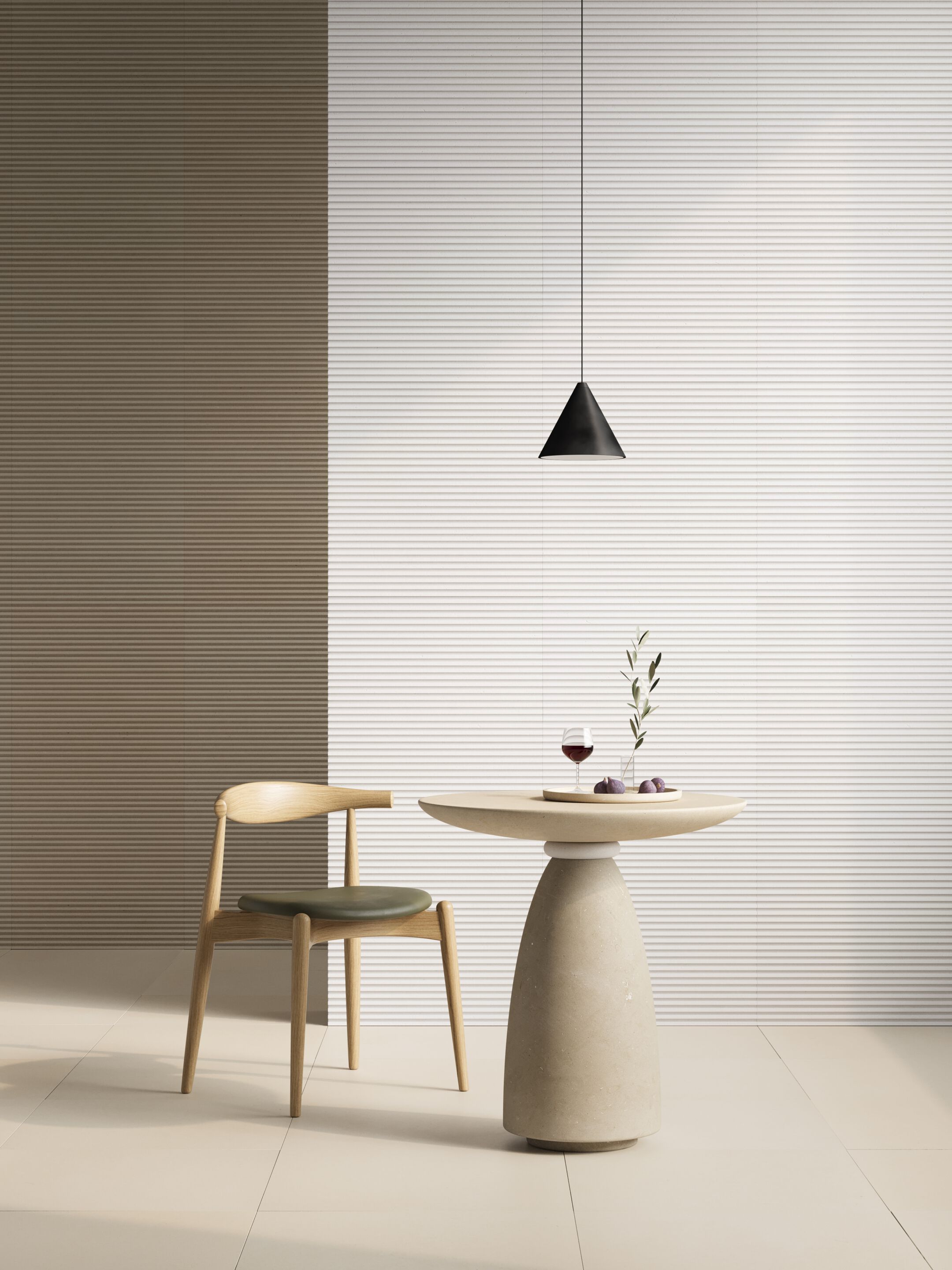 Круглый садовый столик из камня Лечче PIMAR GEO XL ARCH-00145431 - Вид №1