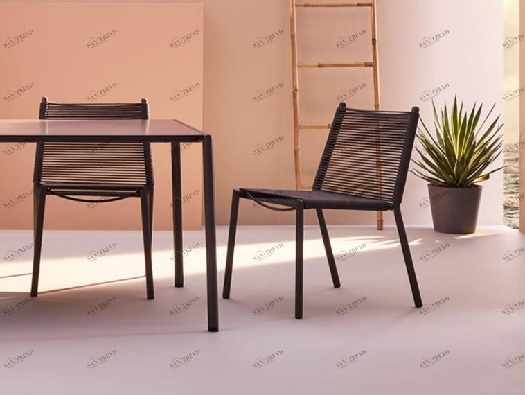 Terraforma Штабелируемый садовый стул из морской веревки Eleven Elsesbco/1# - elsesbco/2#