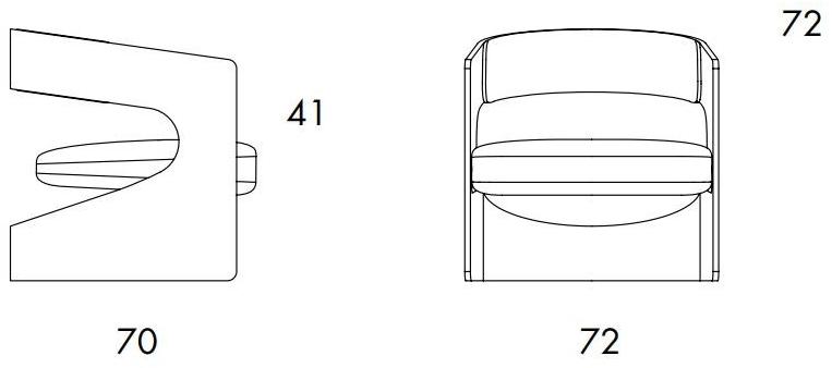Blå Station Кресло из дерева Lucky B18 Bla Station - Вид №8