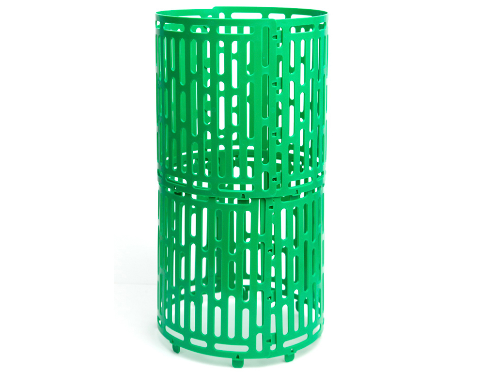 Защитно-декоративное ограждение, цвет коричневый 4 шт ГеоПластБорд GPBST-186 - Вид №6