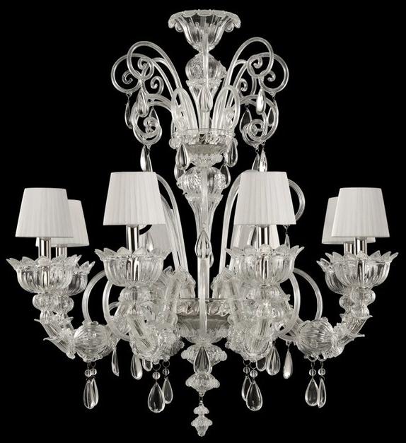 MULTIFORME Люстра из муранского стекла с кристаллами Montecristo Srp0545-8-c - Вид №1