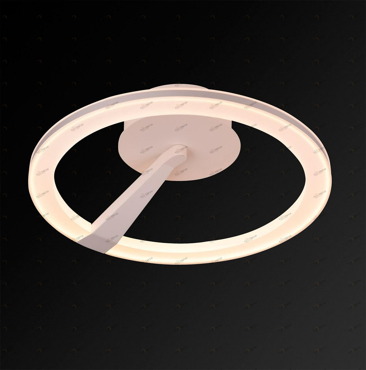 Потолочный светодиодный светильник IDLamp Jenevra 397/50-LEDWhitechrome IDLAMP JENEVRA 203029 Белый 