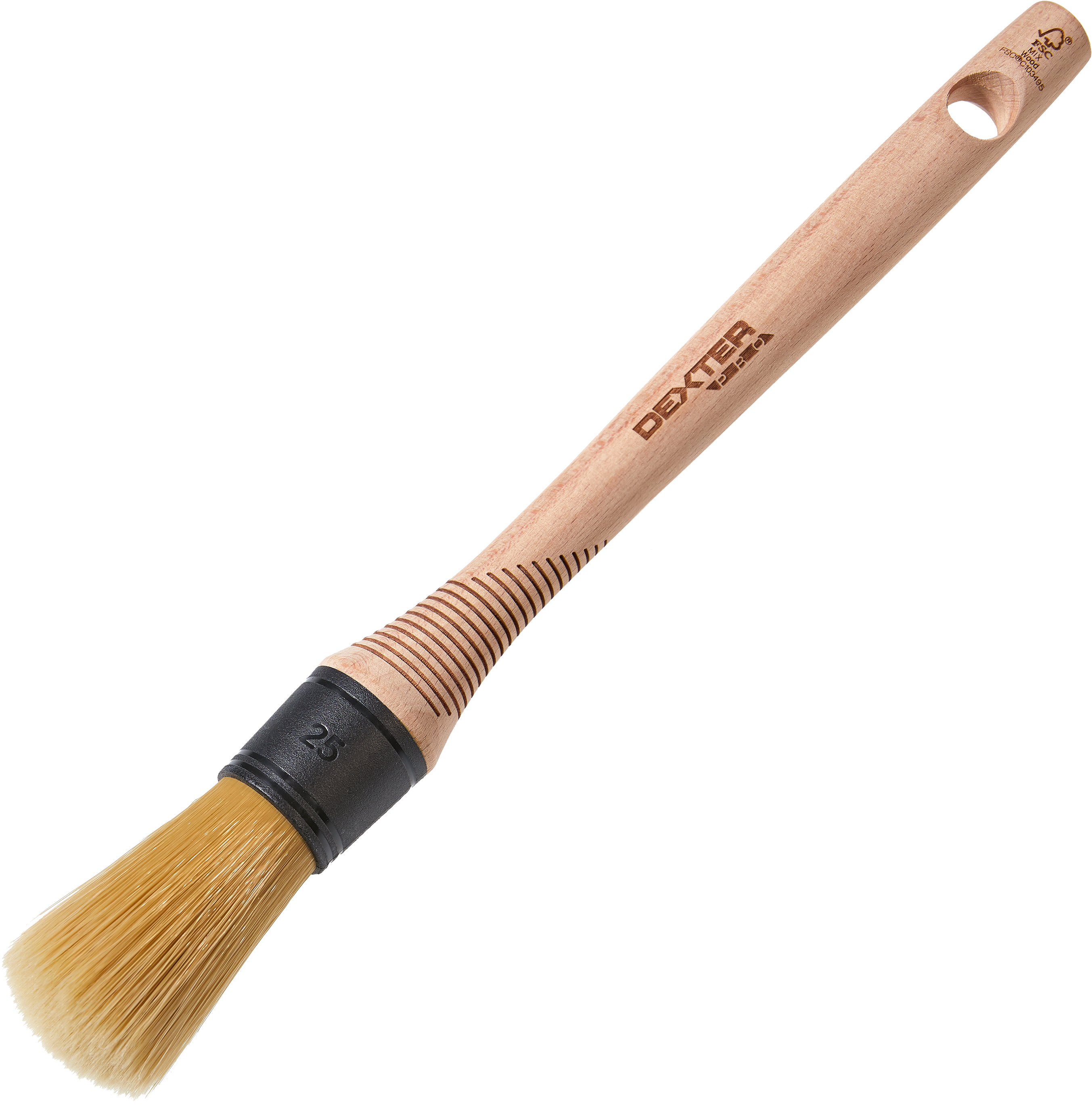Круглая кисть Dexter PRO 25 мм для профессиональной покраски 82798209