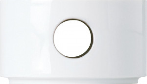 76239 Sieger by Furstenberg Подогрев для чайника Sieger by Furstenberg "Мой фарфор! Белый декор" 11,5см Фарфор