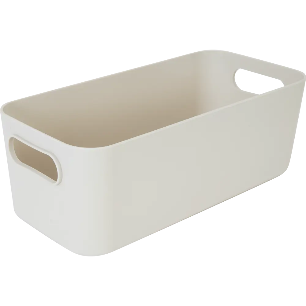 Корзина для хранения 28x13.5x10 см полипропилен цвет кремовый 83184324 STLM-2069692 Santreyd  - Вид №1