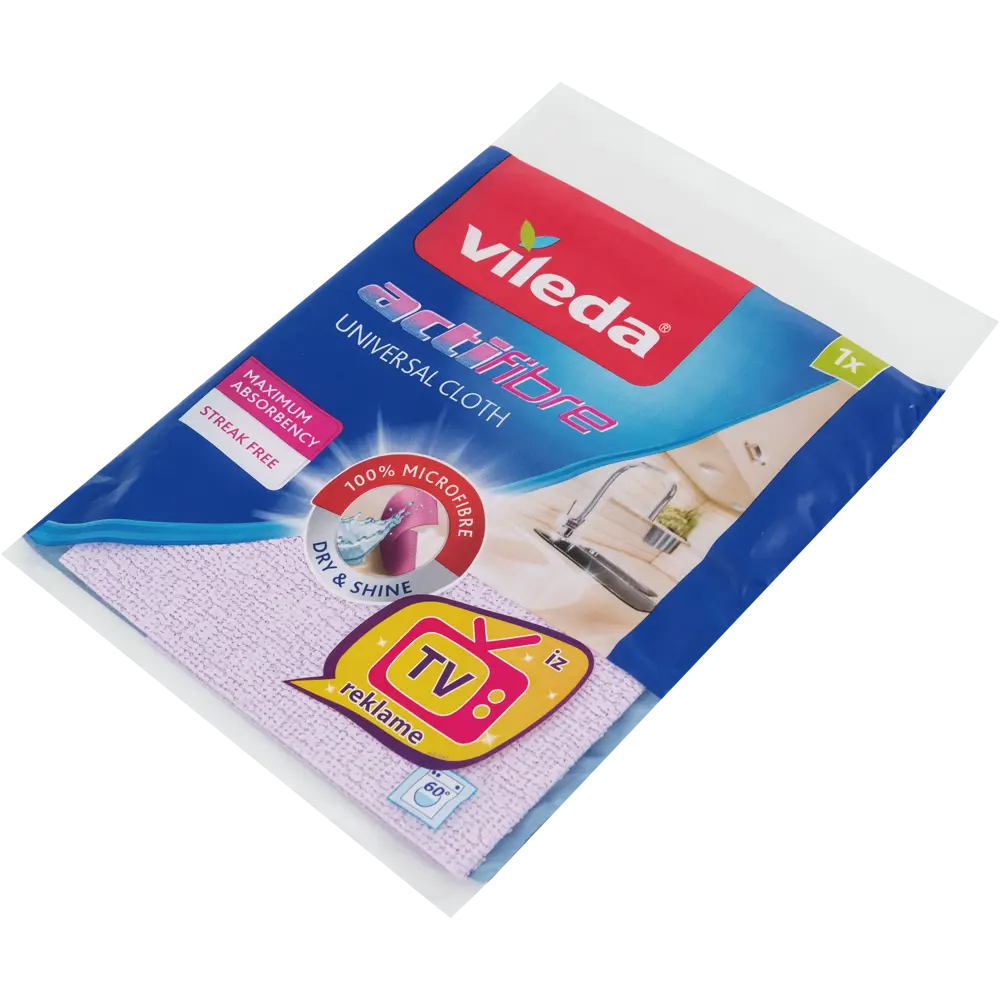 Салфетка универсальная Actifibre Виледа 1 шт 82433875 STLM-2196551 VILEDA 