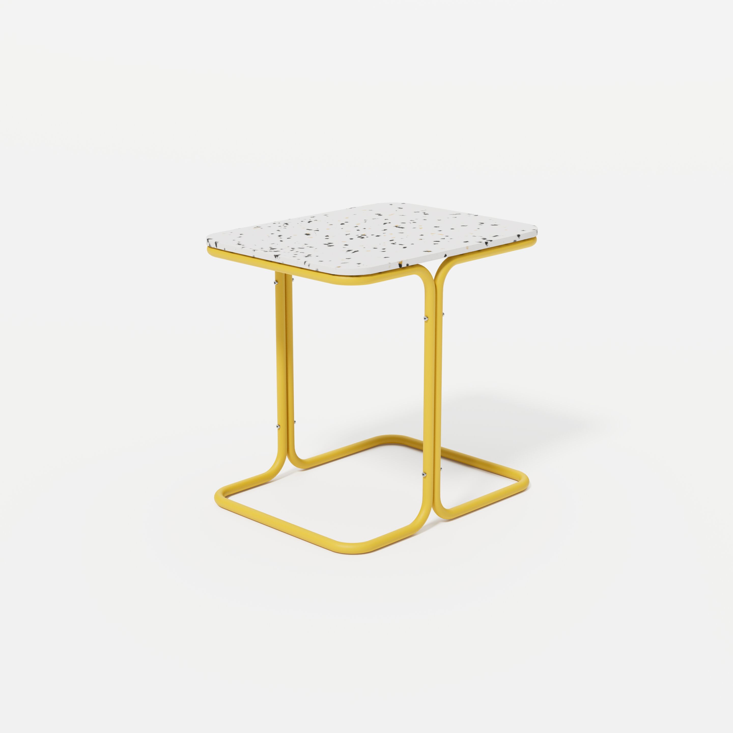 Журнальный столик из нержавеющей стали и переработанного пластика Joyf ЛИТО ARCH-00079291 - Вид №7