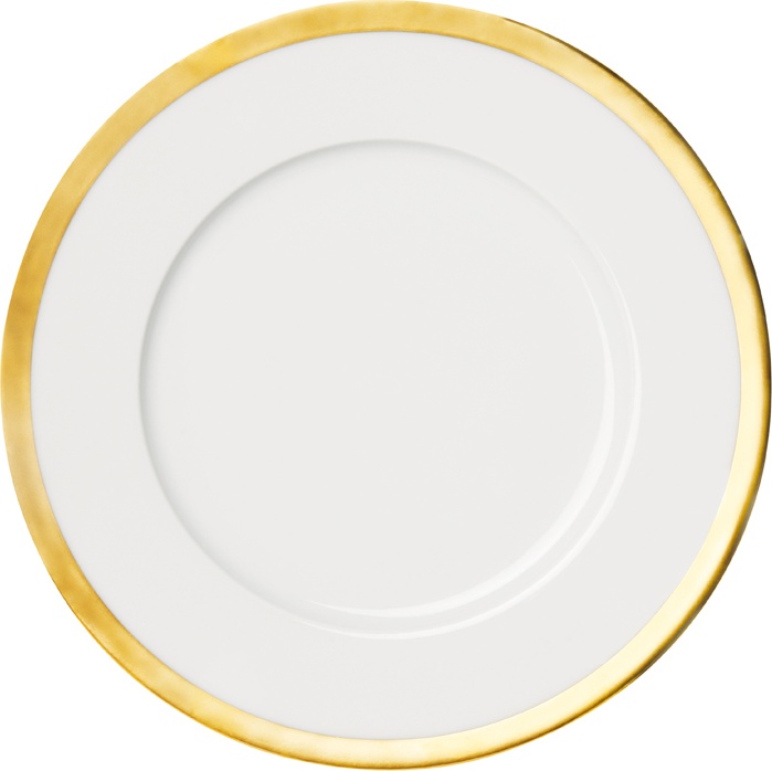 91542 Sieger by Furstenberg Тарелка обеденная Sieger by Furstenberg "Мой фарфор! Золотое сокровище" 29см Фарфор 