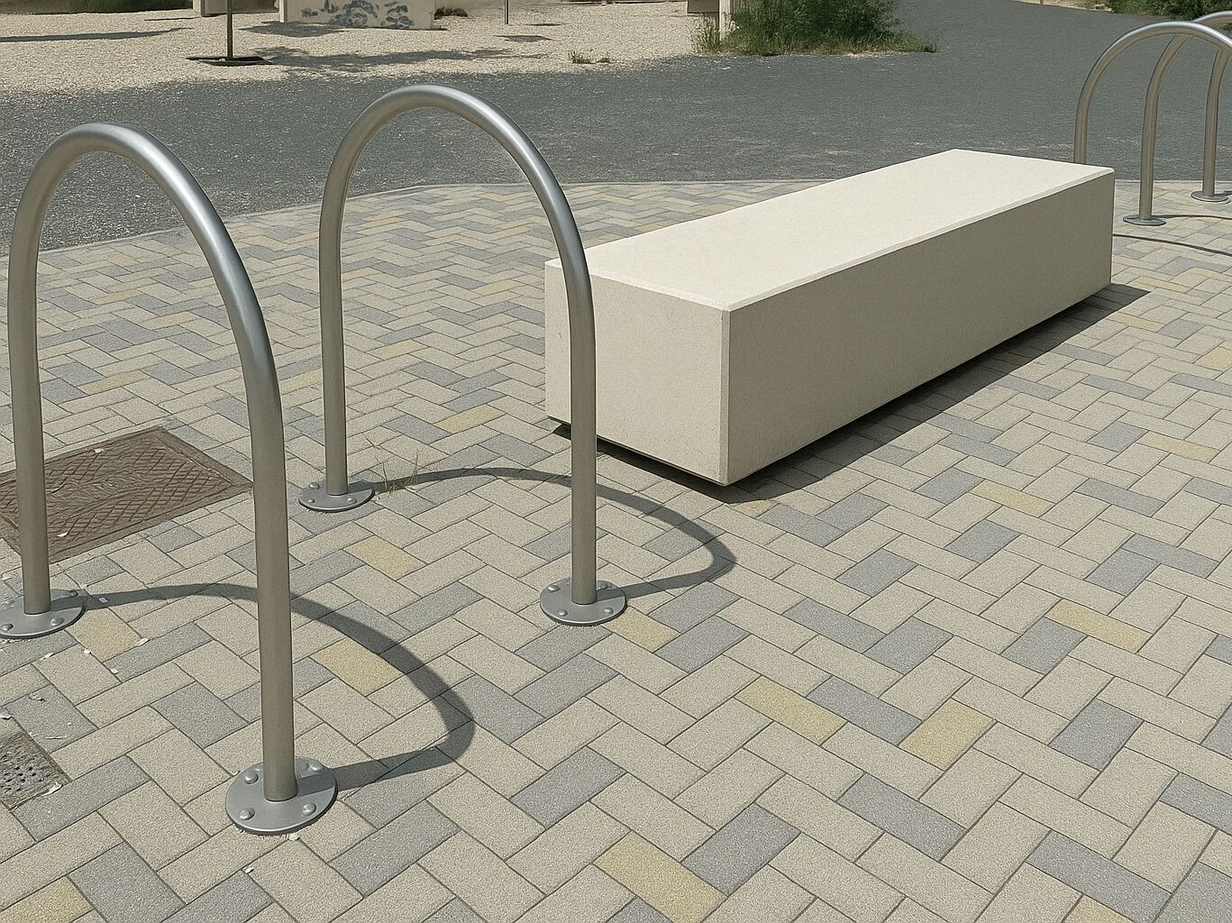 Фиксированный столб из оцинкованной стали Studio Città ARCO ARCH-00017079 - Вид №1