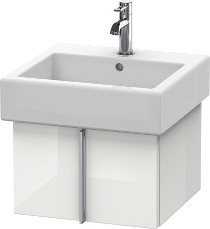 VE610304949 Vero Тумбочка подвесная Графит матовый, декор Duravit - Вид №1
