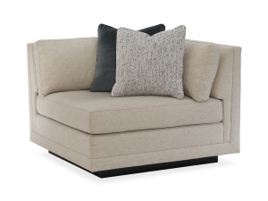 Тканевое угловое кресло