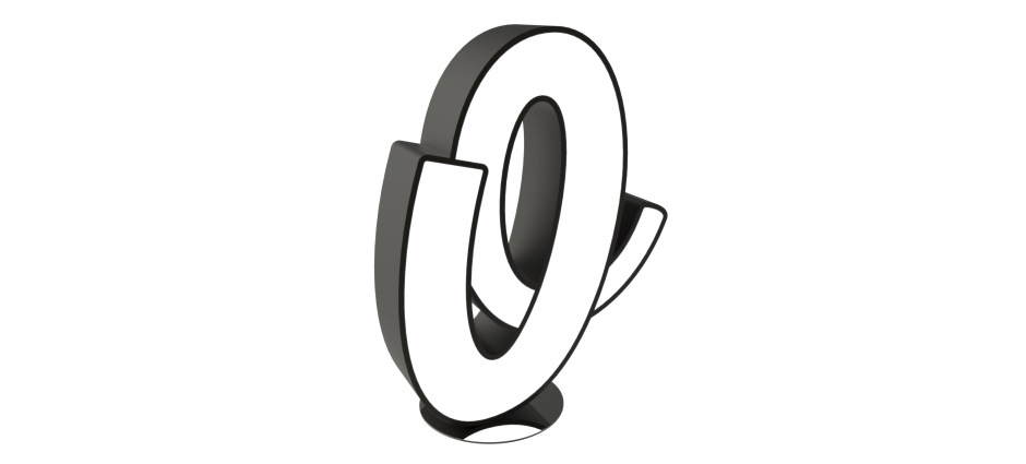 006917 Светильник Letter "O" Delightfull Graphic - Вид №1