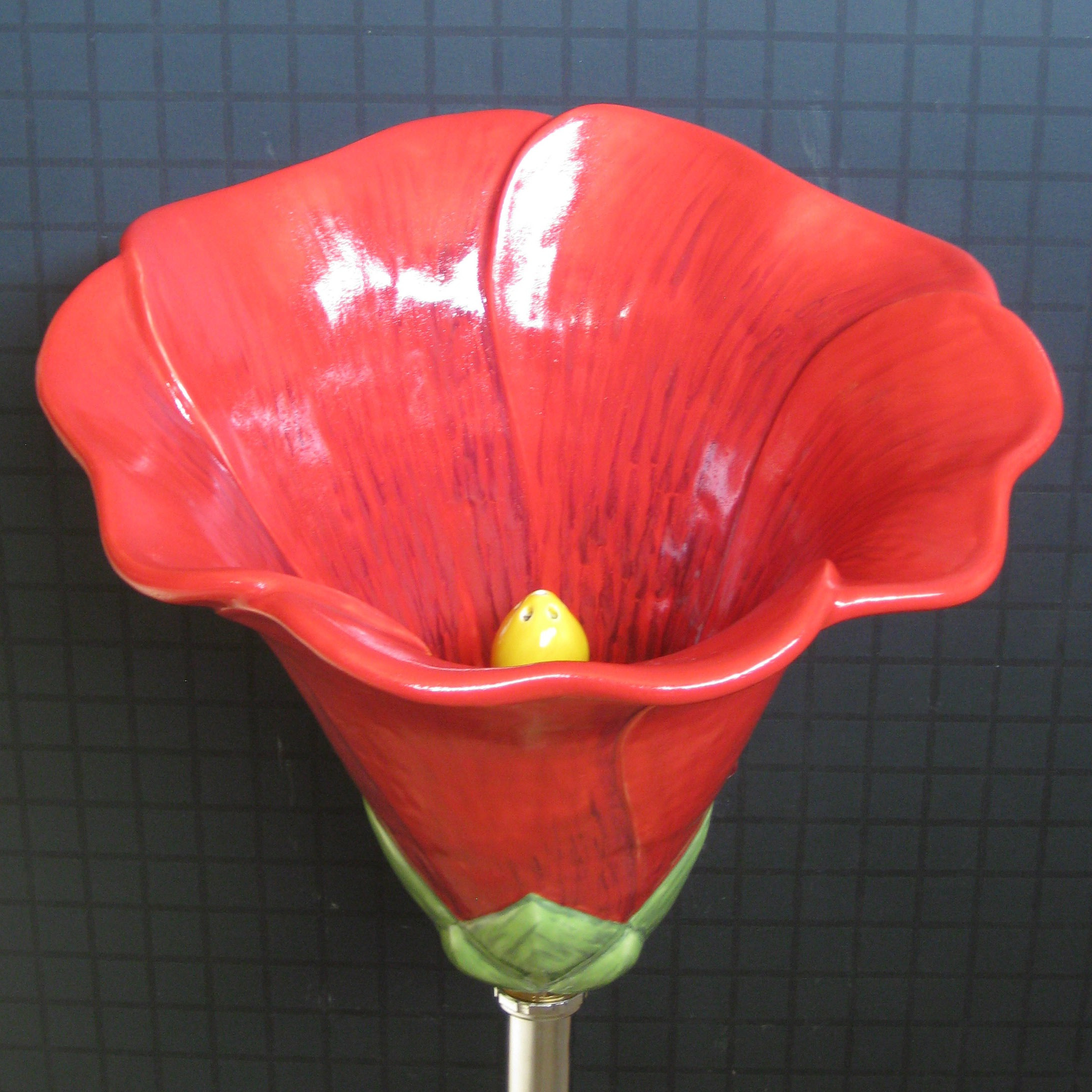 48676 Настенный писсуар, уринал с мушкой Clark Made Urinal - Вид №1