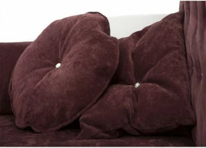 Подушки Комплект ABC-KING: 2 квадратные темно-сиреневые