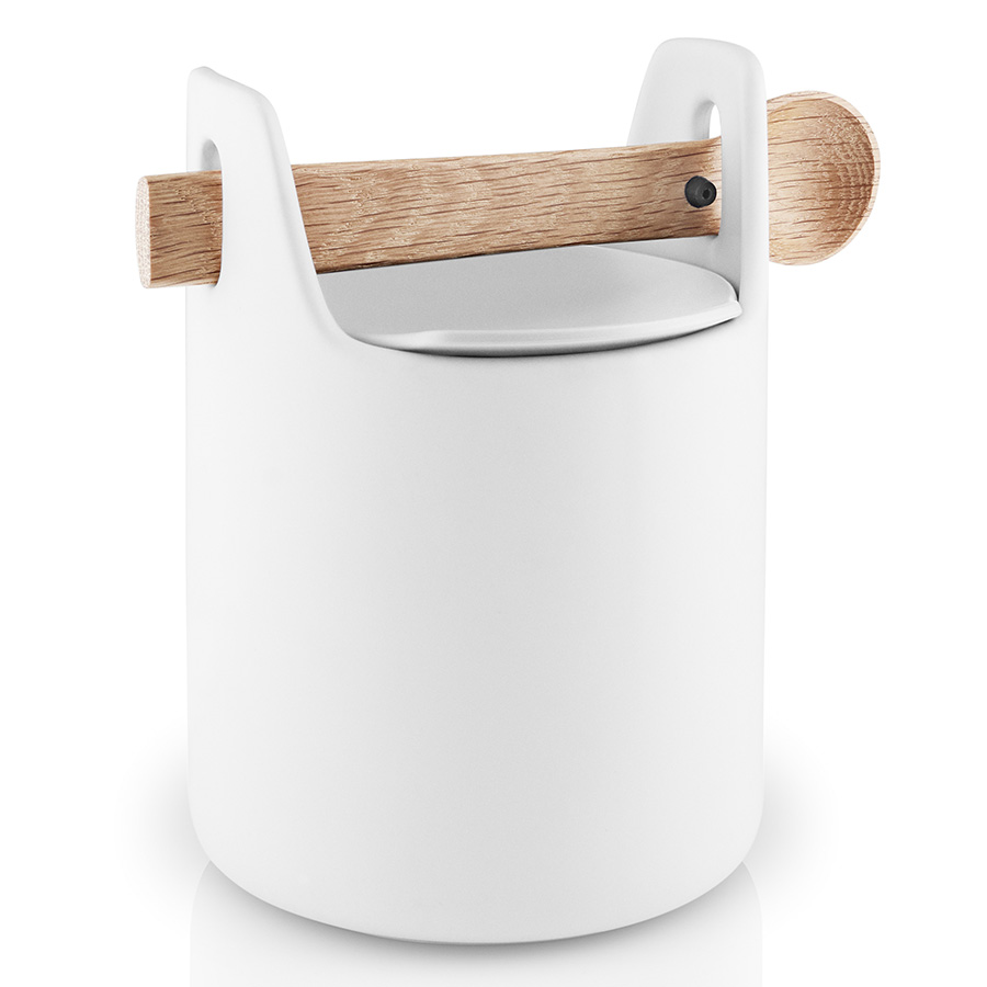 520426 Банка для сыпучих продуктов toolbox с ложкой, 800 мл, белая Eva Solo  - Вид №4