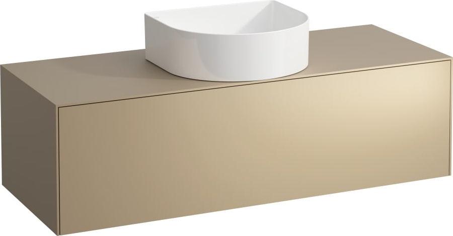 H4054210341411 Шкафчик, 1 ящик, совместим с раковиной-чашей 812340, 812341, 812342, 812343, с отверстием в центре LAUFEN PRO