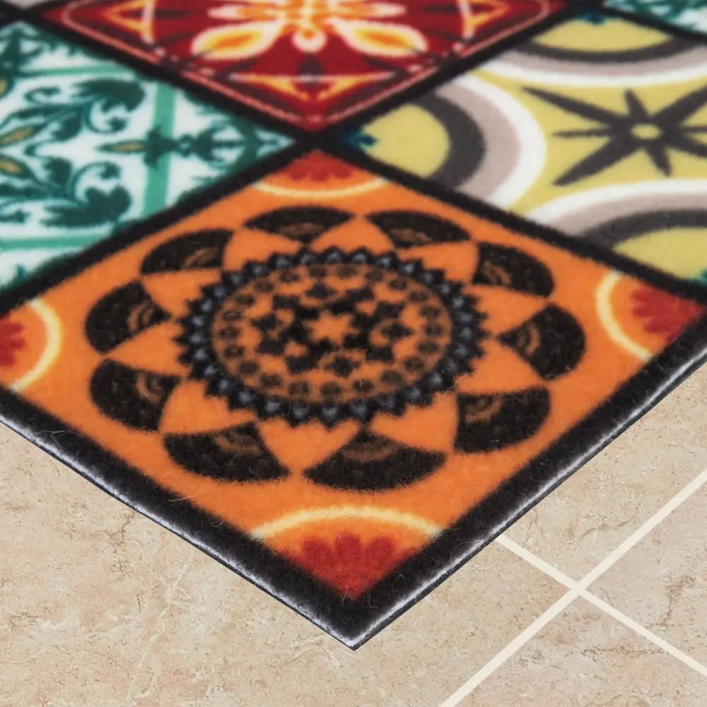 Коврик Мозаика 60x90 см нейлон на ПВХ цвет мультиколор 82982508 STLM-2211872 Santreyd  - Вид №1