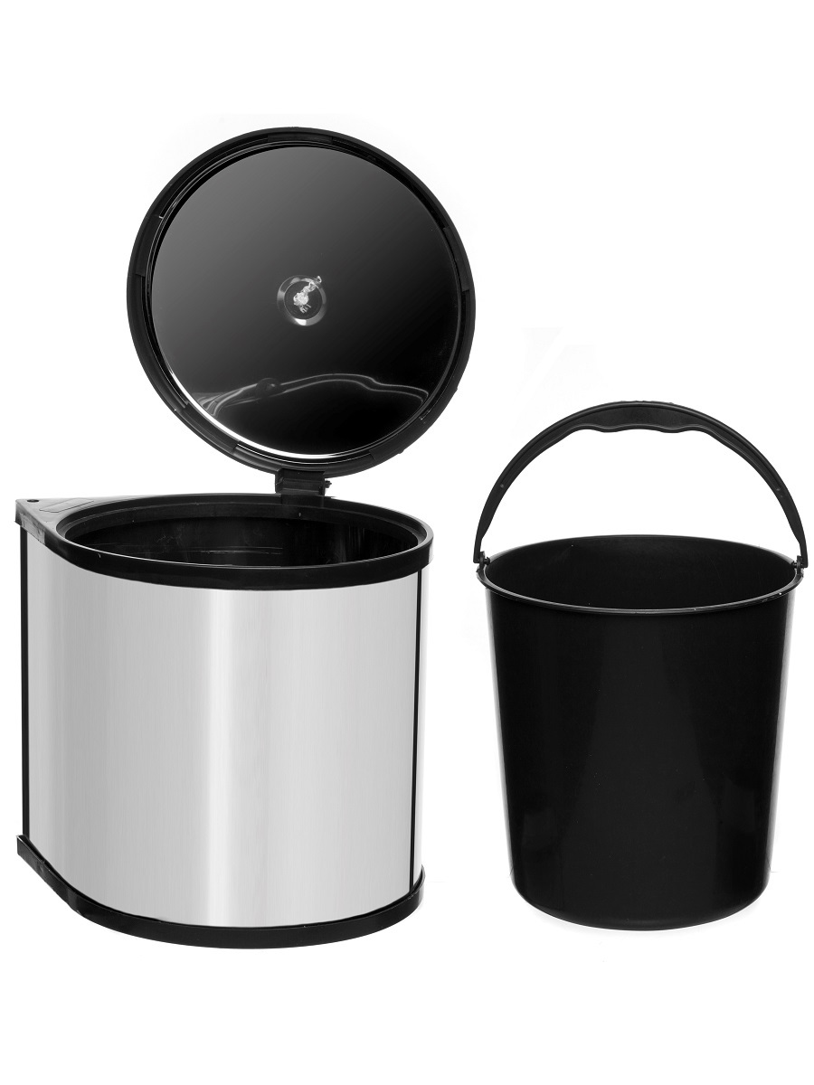 Ведро для мусора на дверцу шкафа Columba 400/11 Chrome NAVAKO 11054 - Вид №2