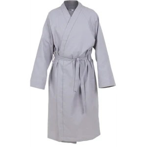 Халат Дом снов Enna универсальный вафельный без капюшона серый размер S-M