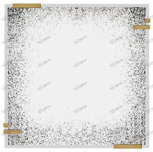 Ethnicraft Квадратное настенное зеркало Frameless 20672