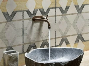 Wall&decò Моющиеся водостойкие обои с геометрическим рисунком Wet system 19