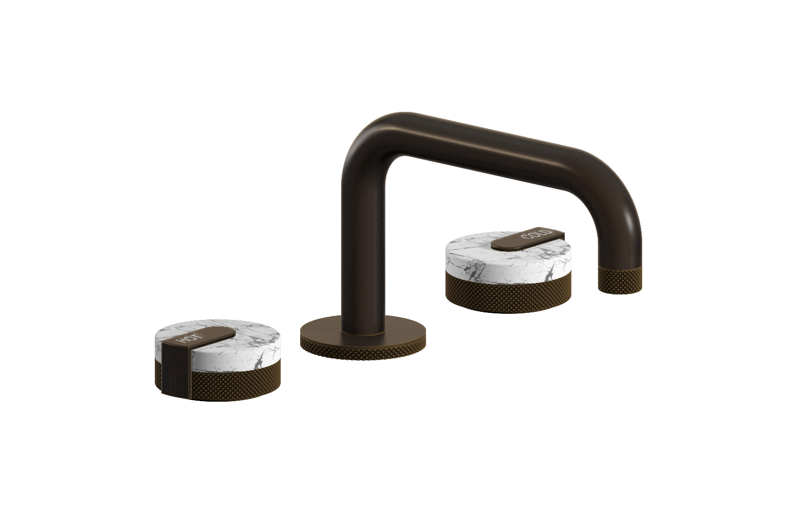 E-11510-R2MW-L1OB-OB Смеситель для умывальника на 3 отвертия GRAFF MOD+