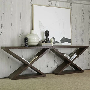 Консольные столы 27037-850-001 Salone Scuro Double-V Console Table Ambella
