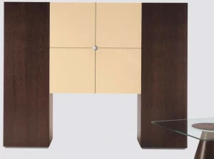 ARTOM by Ultom Комод из фанерованной древесины с распашными дверцами 16gradi