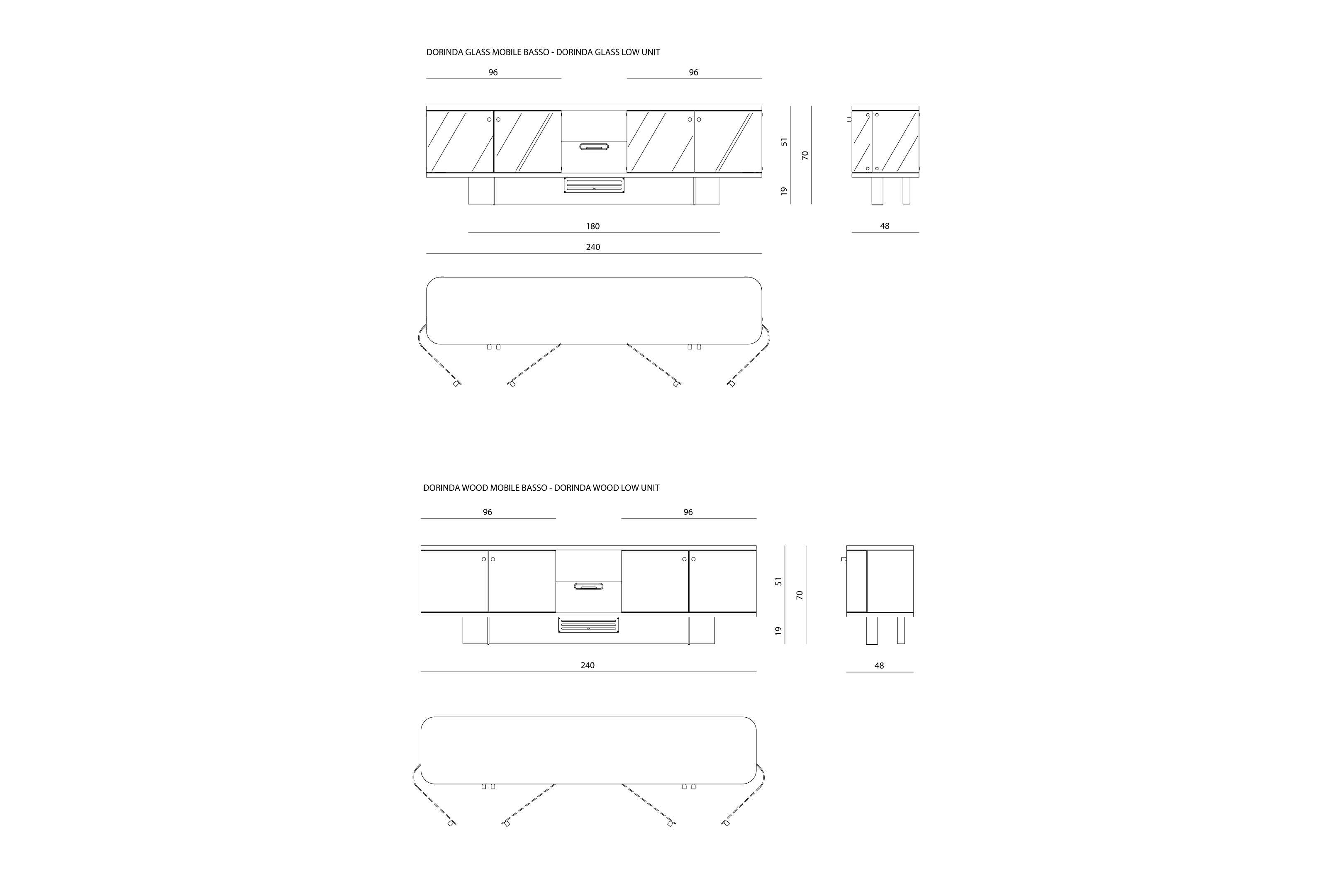 Dorinda Низкий блок Visionnaire  - Вид №7