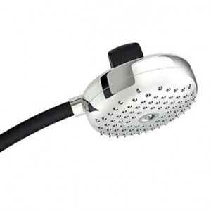 Z94750 Водяные конфеты, ручной душ для массажа тела, с 3 струями: импульсной, дождевой, комбинированной. Силиконовый ремешок на спине для ручки. Мягкие силиконовые насадки. Шланг из ПВХ с переходником & frac12; '' и переходником для стандартных и скользящ