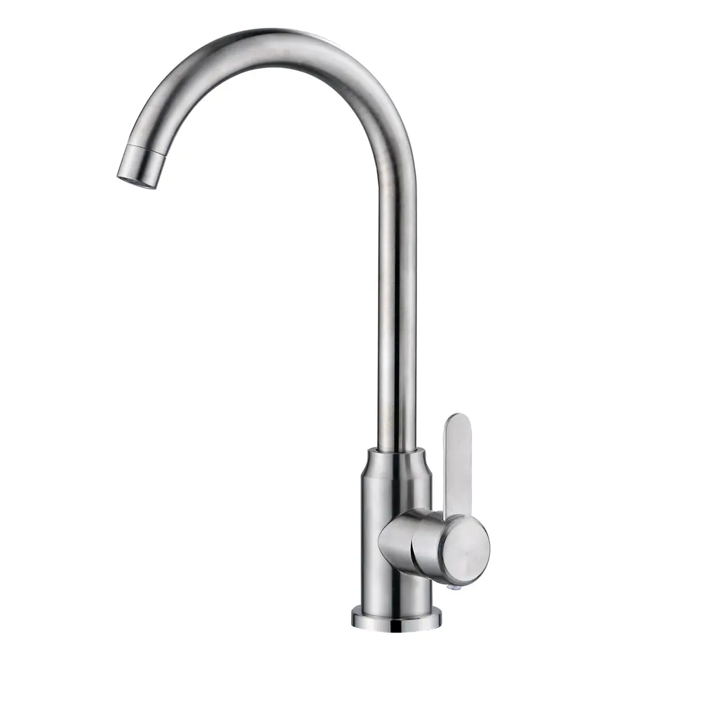 Смеситель кухонный Vidage VFR8631 SI высота 35 см цвет сатин STLM-2110591 - Вид №1