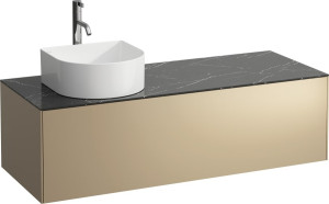 H4054260341421 Шкафчик, 1 ящик, совместим с раковиной-чашей 812340, 812341,812342, 812343, с отверстием слева, с отверстием под смеситель LAUFEN PRO